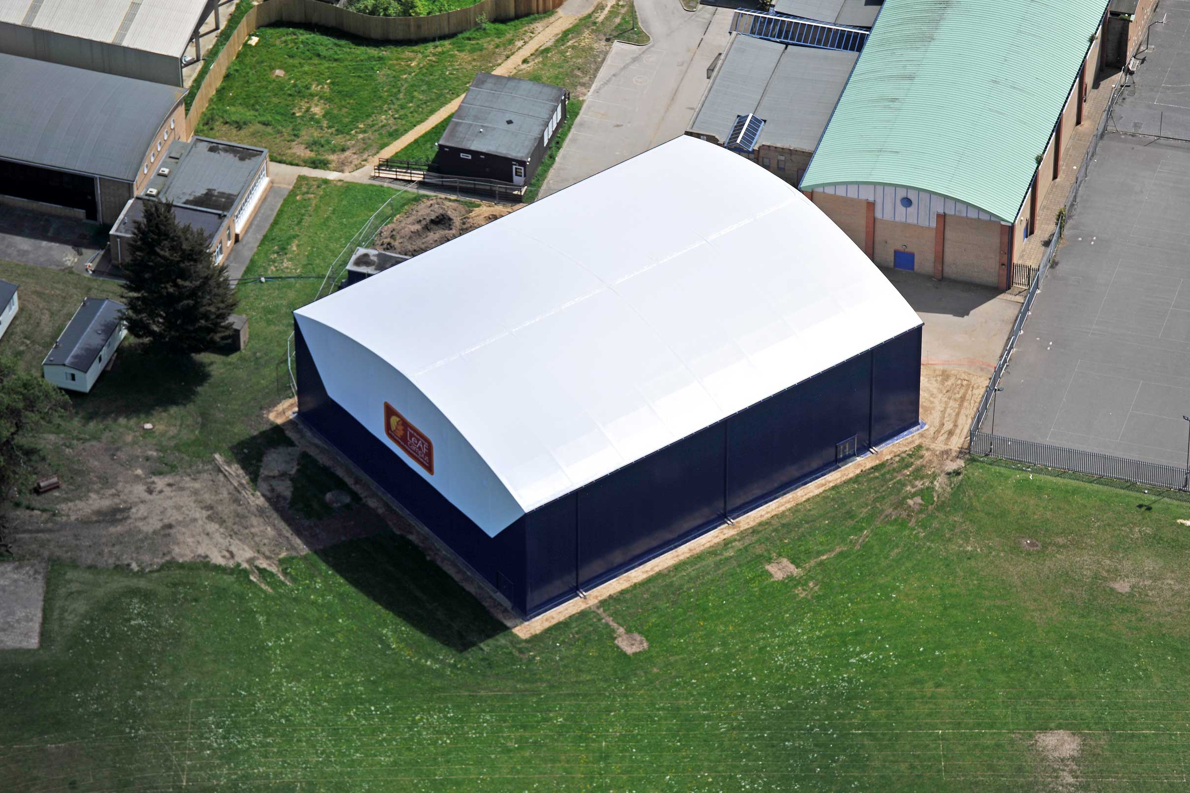 leaf elite athlete academy aerial